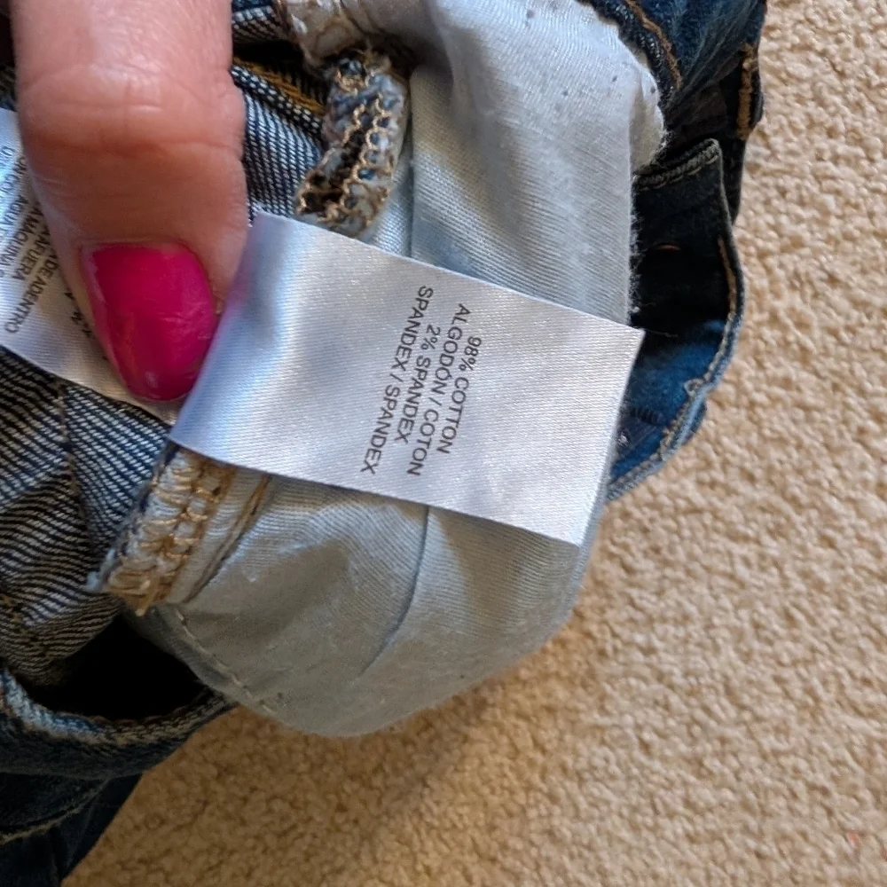 New With Tags Lucky Brand Authentic Skinny With Adjustable Waist Jeans Size 14